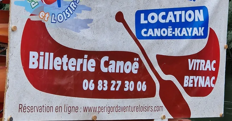 Vitrac: Kanu/Kajak Dordogne Châteaux-Route (15 km)